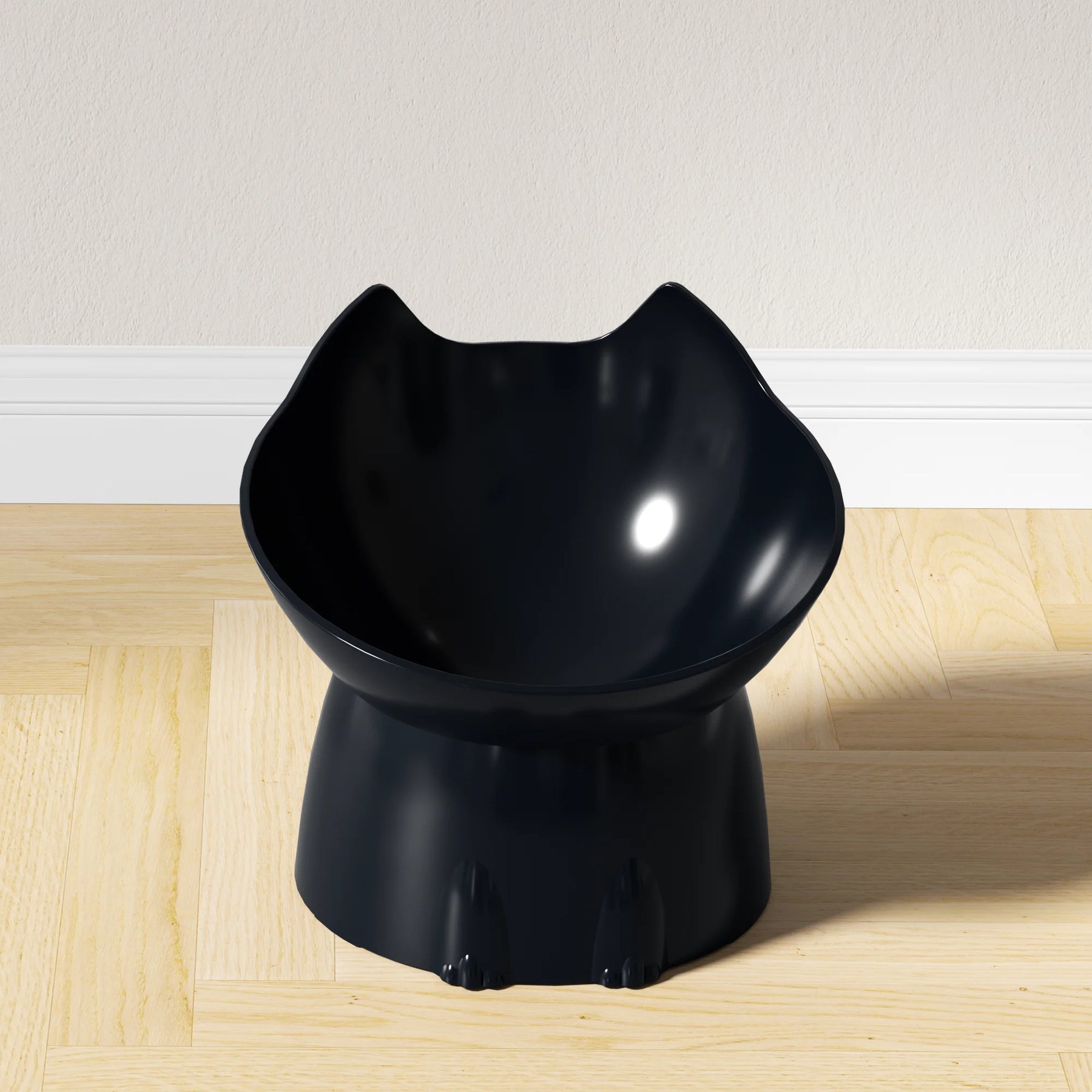 WhiskerEase™ Elevated Anti-Tip Cat Bowl